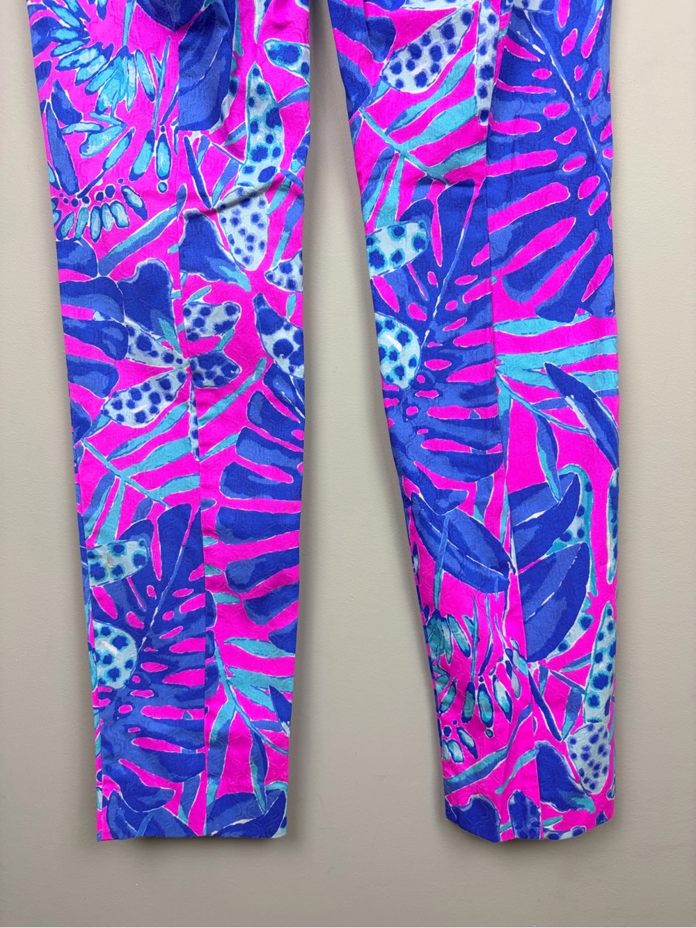 Lilly Pulitzer Kelly Skinny Ankle Pant Cliffside Garden Size 0 - Picture 6 of 10